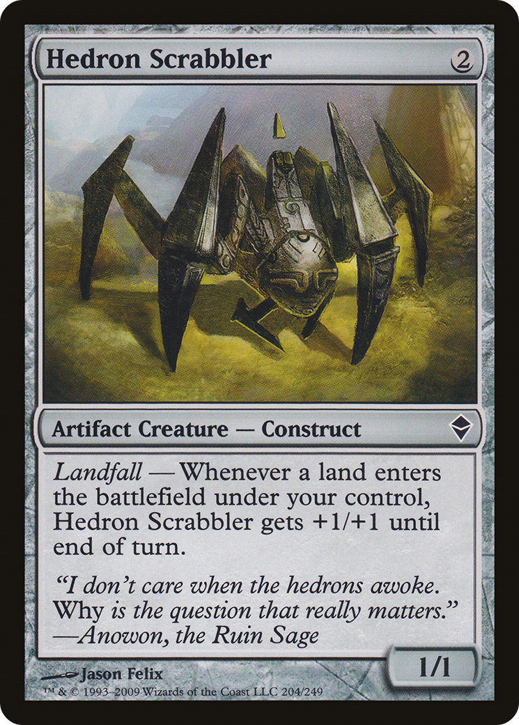 Hedron Scrabbler (ZEN-204) - Zendikar Foil