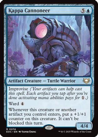 Kappa Cannoneer (EOC-074) - Commander: Edge of Eternities