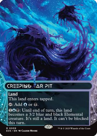 Creeping Tar Pit (0009) (Bordelress) (EOS-009) - Edge of Eternities: Stellar Sights