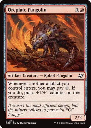 Oreplate Pangolin (EOE-150) - Edge of Eternities
