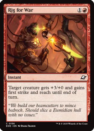 Rig for War (EOE-156) - Edge of Eternities