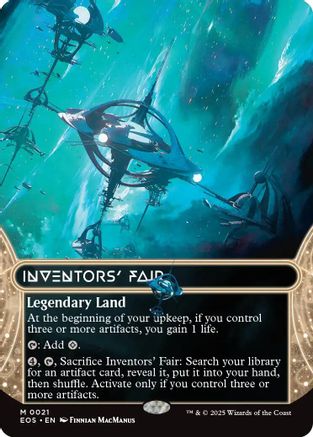 Inventors' Fair (0021) (Borderless) (EOS-021) - Edge of Eternities: Stellar Sights