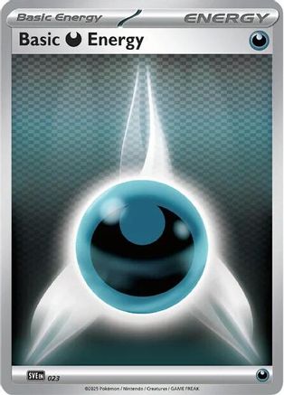 Basic Darkness Energy 023  SVE Scarlet & Violet Energies - Common