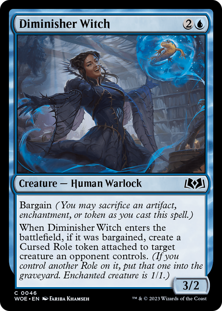 Diminisher Witch (WOE-046) - Wilds of Eldraine Foil