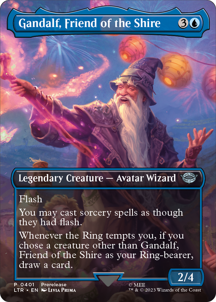 Gandalf, Friend of the Shire (LTR-401) - The Lord of the Rings: Tales of Middle-earth (Borderless)