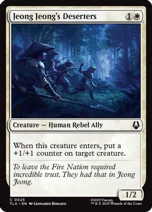 Jeong Jeong's Deserters (TLA-025) - Avatar: The Last Airbender