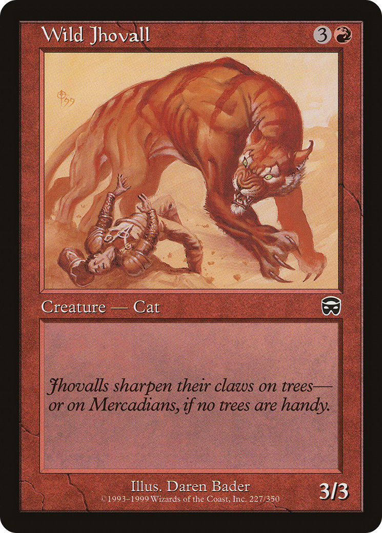 Wild Jhovall (MMQ-227) - Mercadian Masques
