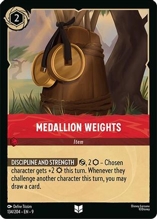 Medallion Weights (134/204) - Fabled