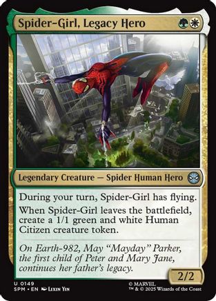 Spider-Girl, Legacy Hero (SPM-149) - Marvel's Spider-Man