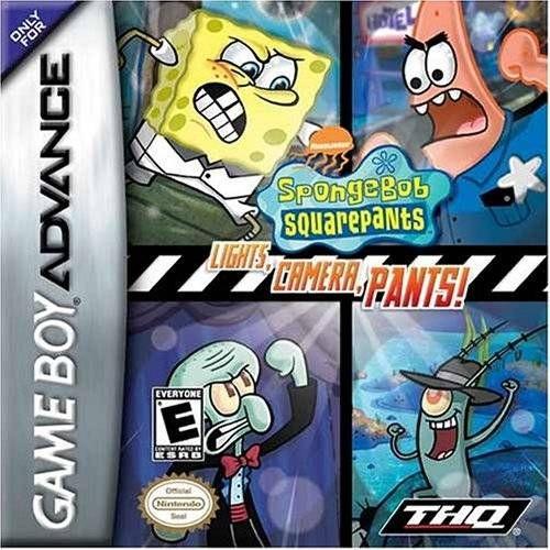 SpongeBob SquarePants: Lights, Camera, Pants! - Game Boy Advance (GBA)