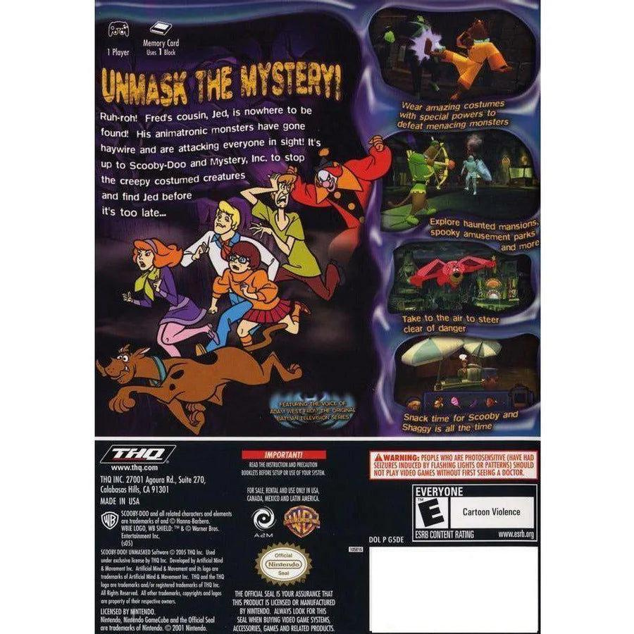 Scooby-Doo! Unmasked - Nintendo GameCube