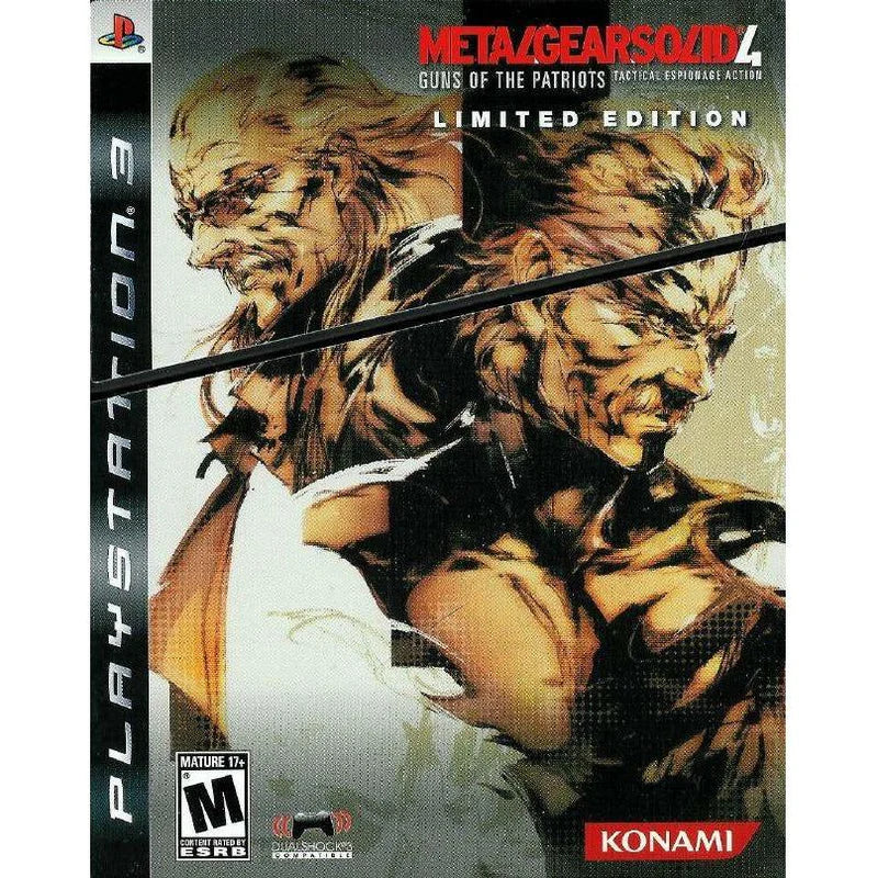 Metal Gear Solid 4 Guns of the Patriots Limited Edition - PlayStation 3 (PS3)