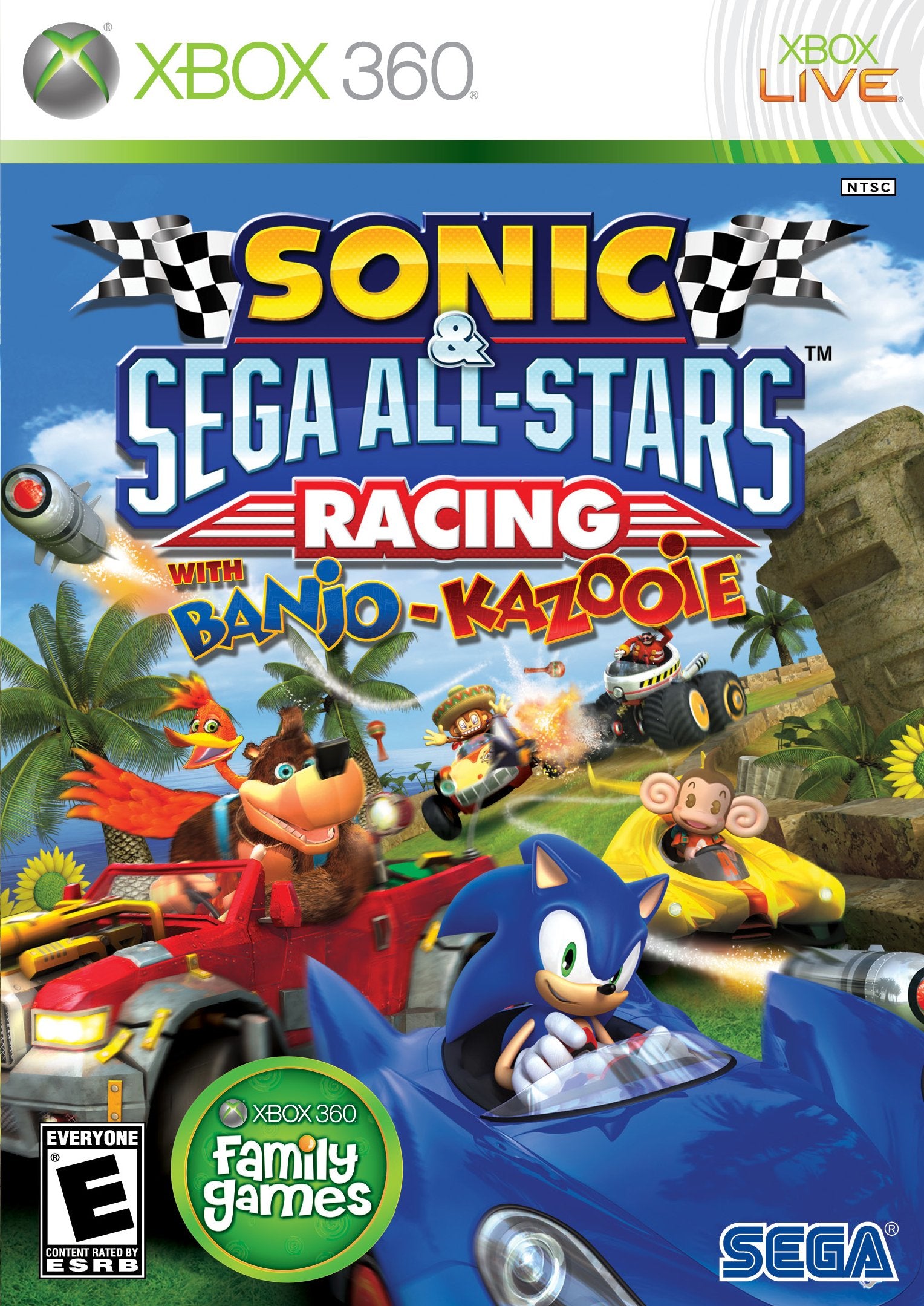 Sonic & Sega All-Stars Racing With Banjo-Kazooie - Xbox 360