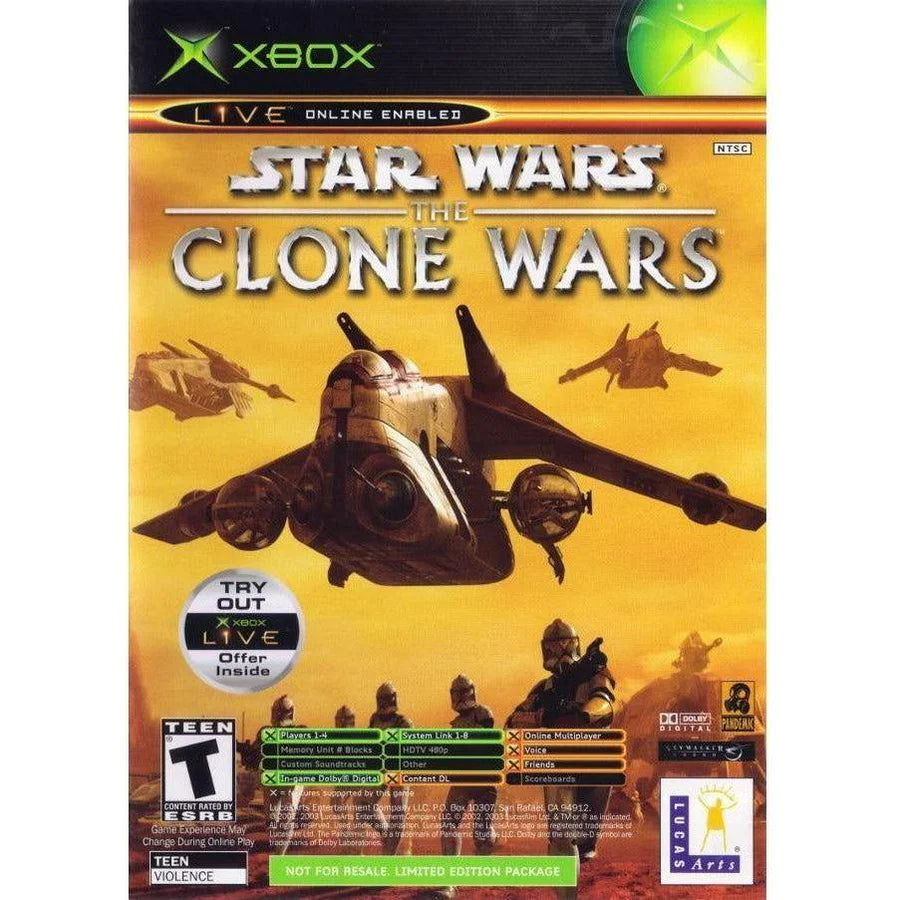 Star Wars: The Clone Wars / Tetris Worlds - Xbox