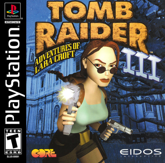 Tomb Raider III: Adventures of Lara Croft - PlayStation (PS1)
