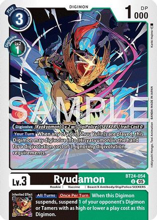 Ryudamon (BT24-054) - Time Stranger