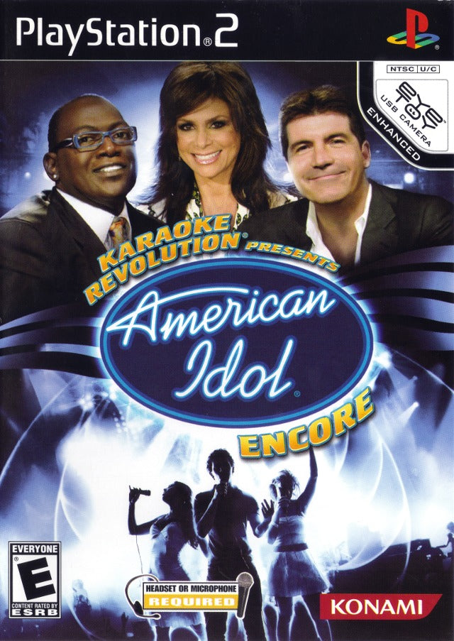 Karaoke Revolution Presents: American Idol Encore - PlayStation 2 (PS2)