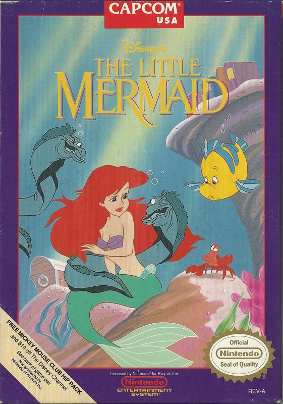 The Little Mermaid - Nintendo (NES)