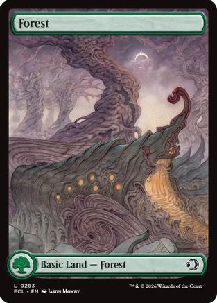 Forest (0283) (ECL-283) - Lorwyn Eclipsed Foil