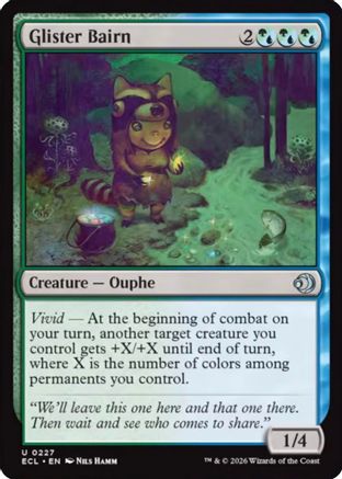 Glister Bairn (ECL-227) - Lorwyn Eclipsed