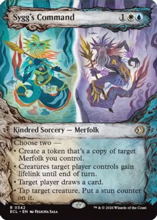 Sygg's Command (Showcase) (ECL-342) - Lorwyn Eclipsed