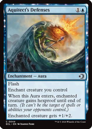 Aquitect's Defenses (ECL-044) - Lorwyn Eclipsed Foil