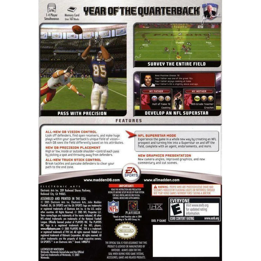 Madden NFL 06 - Nintendo GameCube