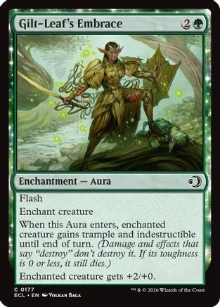 Gilt-Leaf's Embrace (ECL-177) - Lorwyn Eclipsed Foil