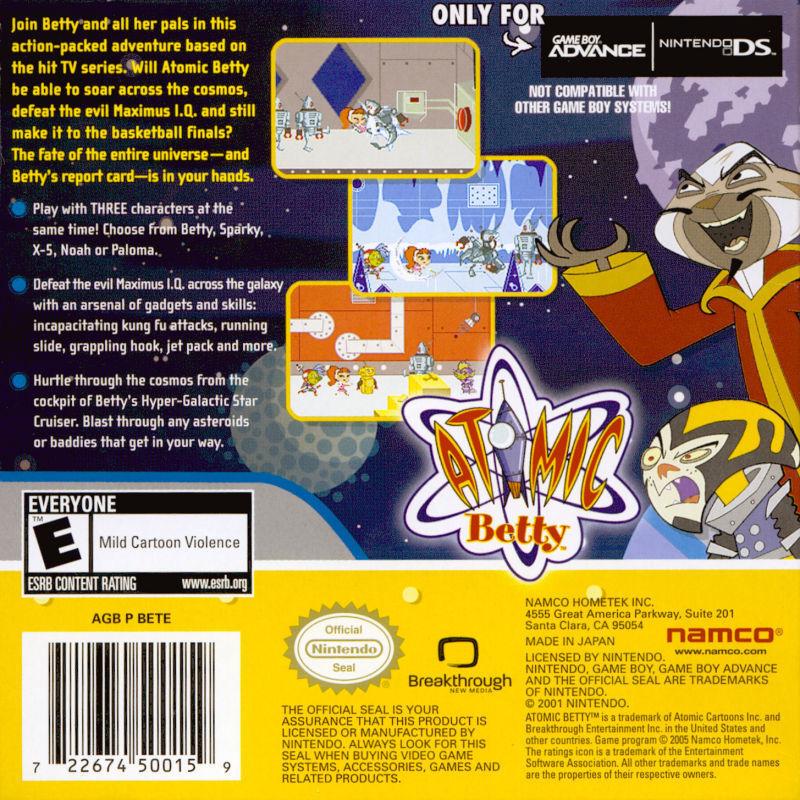 Atomic Betty - Game Boy Advance (GBA)