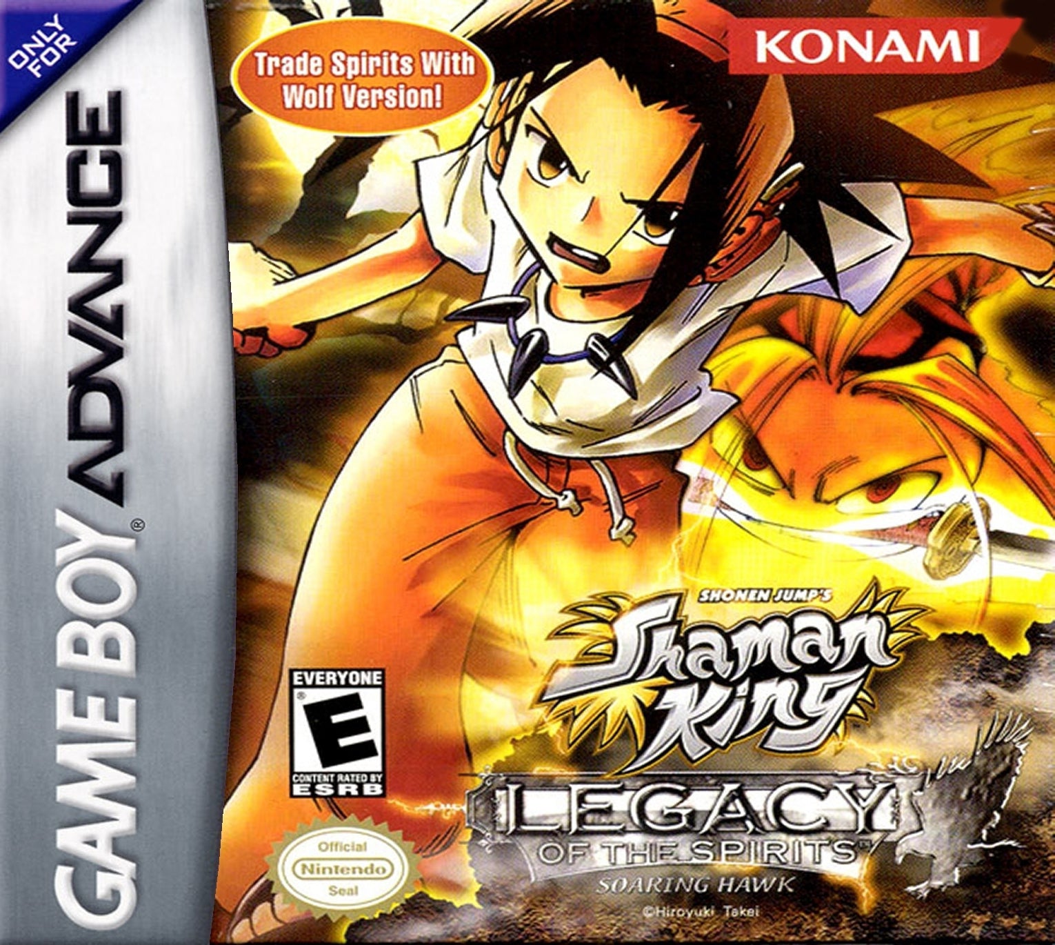 Shaman King Legacy of the Spirits Soaring Hawk - Game Boy Advance (GBA)