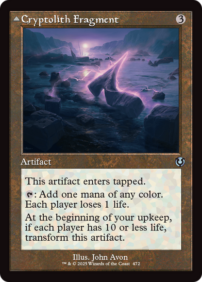 Cryptolith Fragment (Retro Frame) (INR-472) - Innistrad Remastered Foil