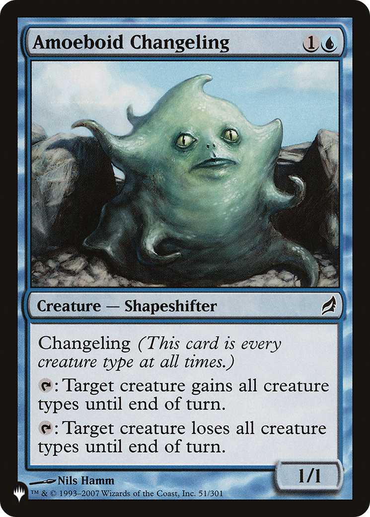 Amoeboid Changeling (LRW) (LIST-51/301) - The List