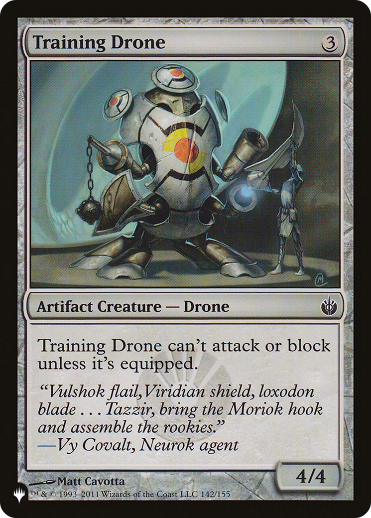 Training Drone (LIST-142/155) - The List