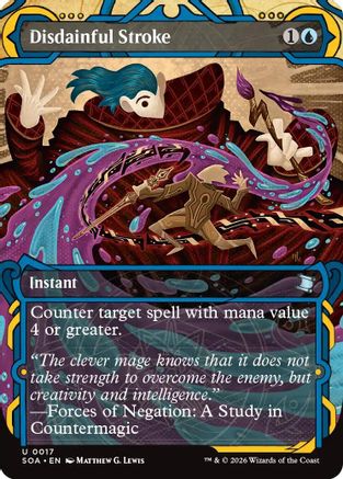 Disdainful Stroke (SOA-017) - Secrets of Strixhaven: Mystical Archive Foil