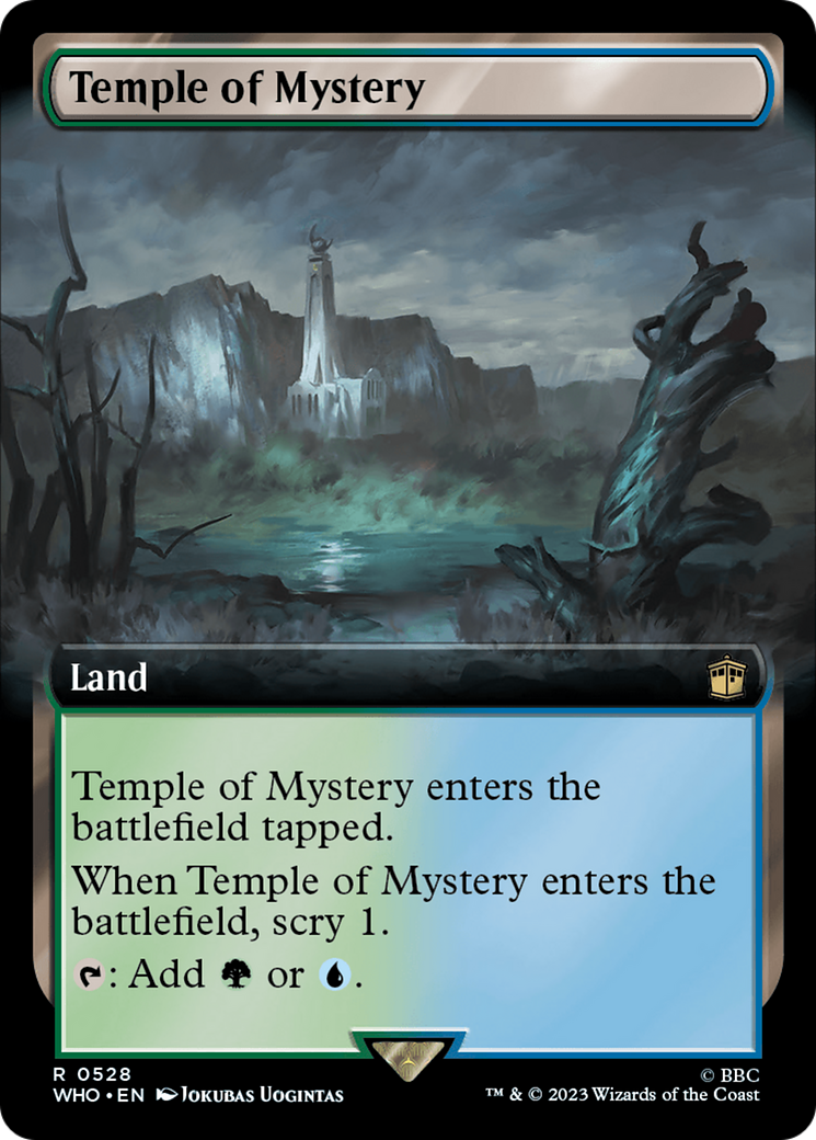 Temple of Mystery (WHO-528) - Doctor Who: (Extended Art)