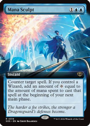 Mana Sculpt (Extended Art) (SOS-319) - Secrets of Strixhaven