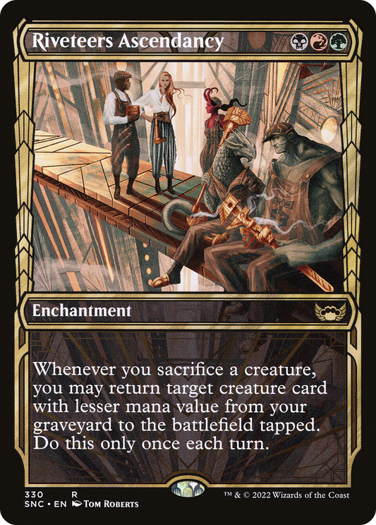 Riveteers Ascendancy (SNC-330) - Streets of New Capenna: (Showcase)