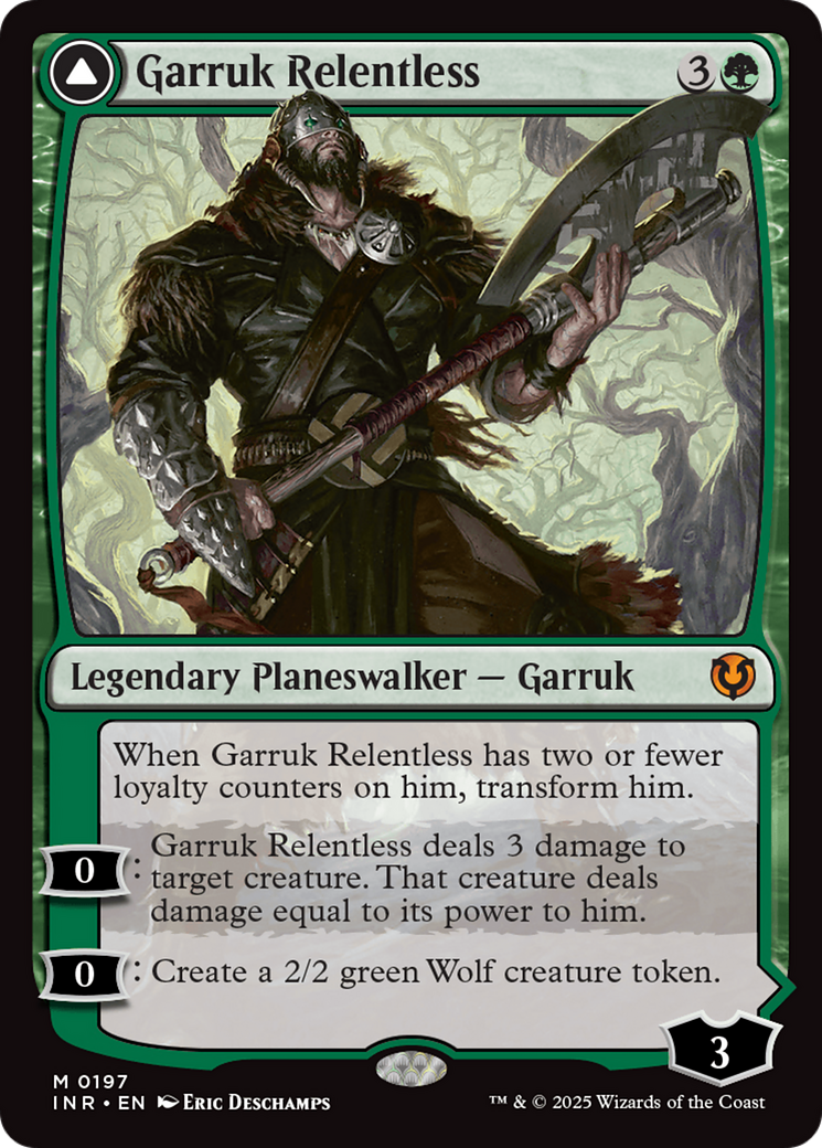 Garruk Relentless (INR-197) - Innistrad Remastered