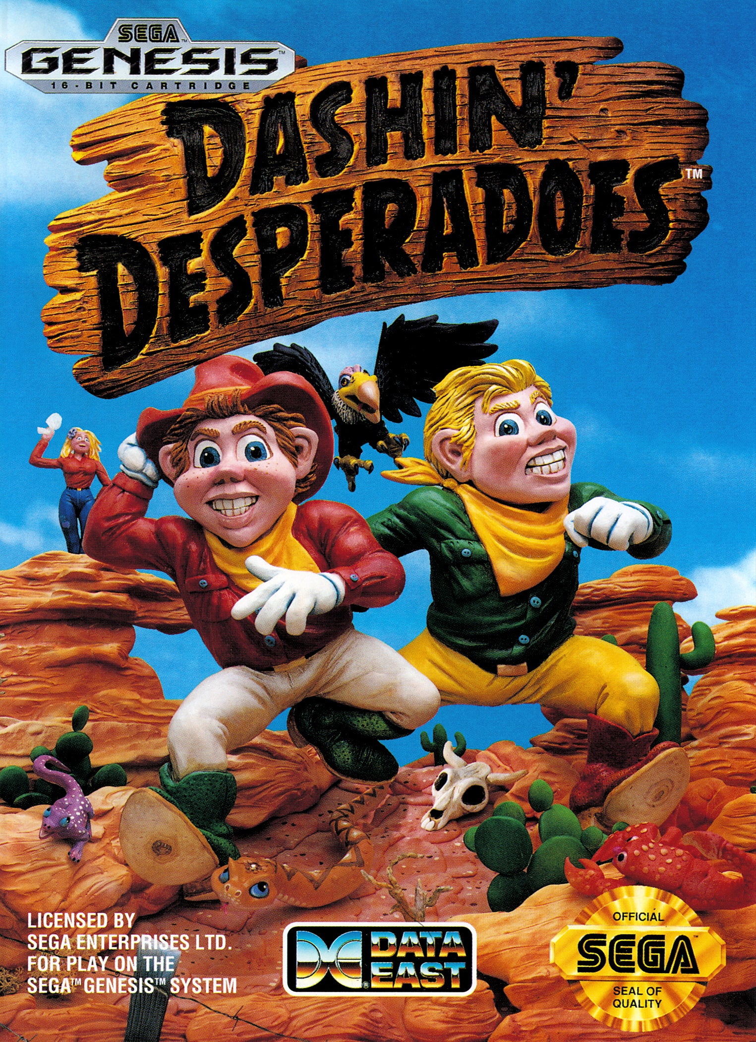 Dashin' Desperadoes - Sega Genesis