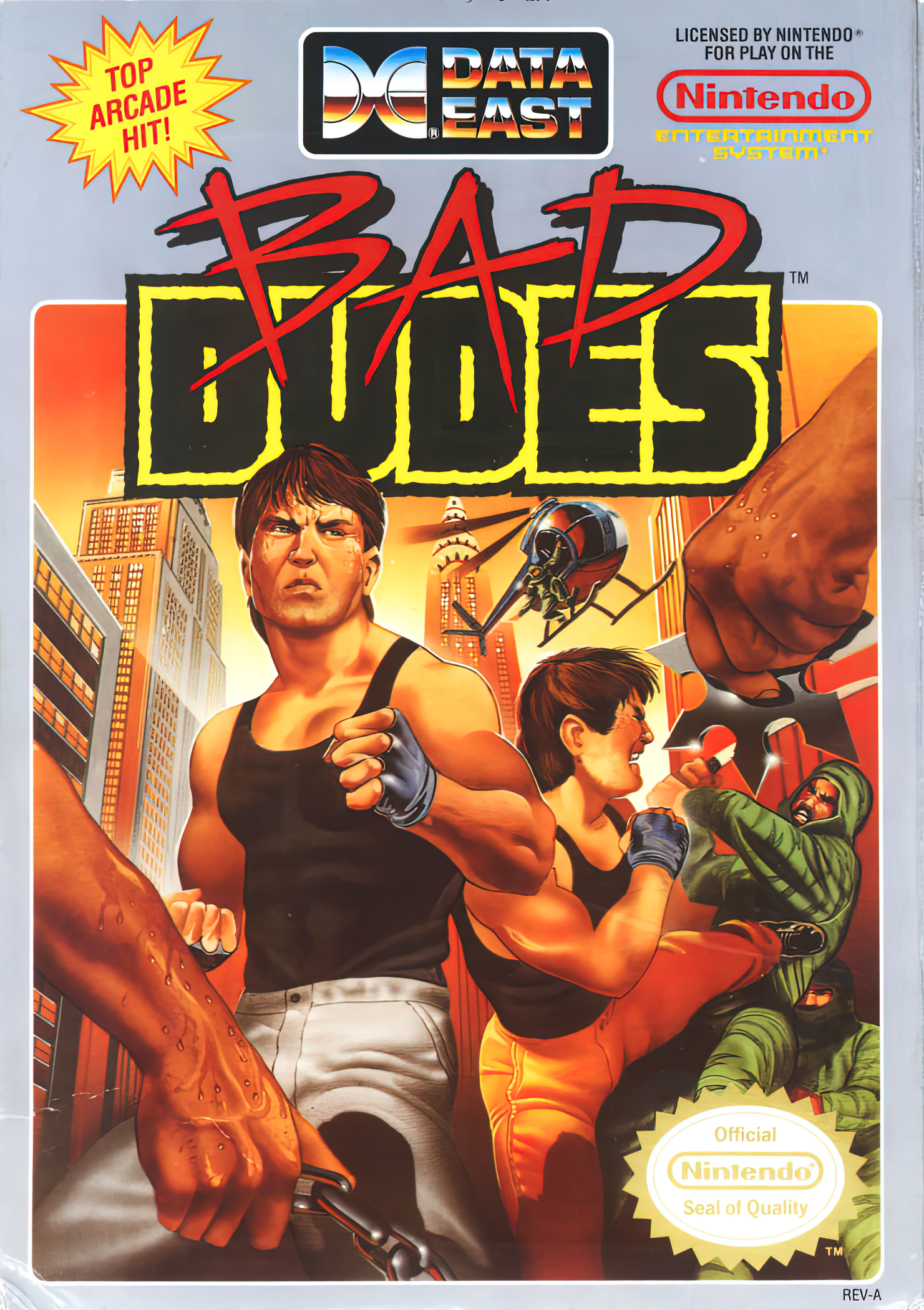 Bad Dudes - Nintendo (NES)