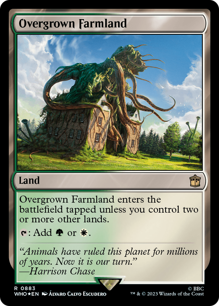 Overgrown Farmland (WHO-883) - Doctor Who Foil