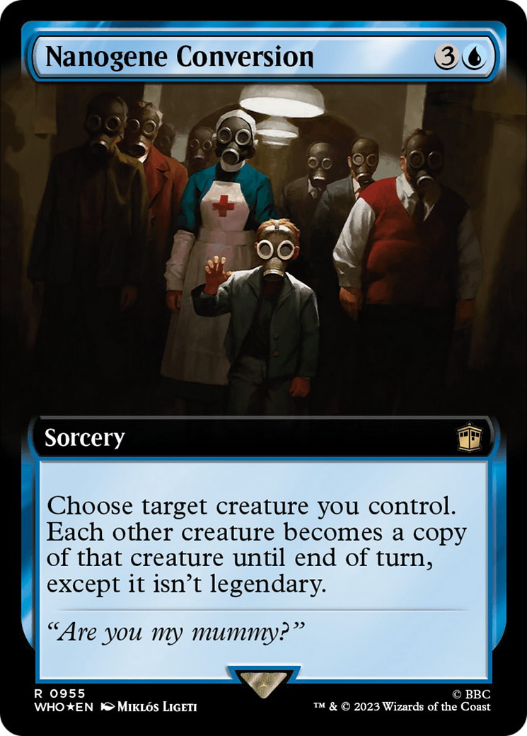 Nanogene Conversion (WHO-955) - Doctor Who: (Extended Art) Foil