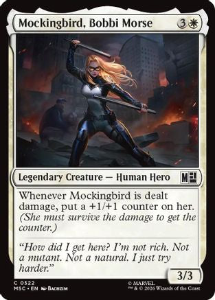 Mockingbird, Bobbi Morse (0522) (MSC-522) - Commander: Marvel Super Heroes