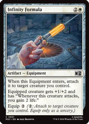 Infinity Formula (MSC-601) - Commander: Marvel Super Heroes Foil