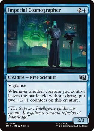 Imperial Cosmographer (MSC-624) - Commander: Marvel Super Heroes Foil