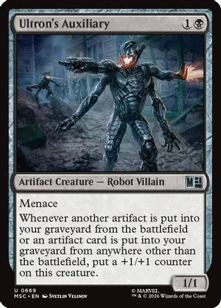 Ultron's Auxiliary (MSC-669) - Commander: Marvel Super Heroes Foil