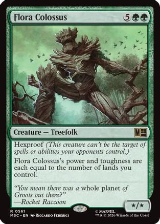 Flora Colossus (MSC-561) - Commander: Marvel Super Heroes Foil