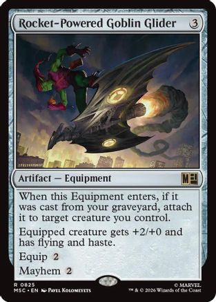 Rocket-Powered Goblin Glider (MSC-825) - Commander: Marvel Super Heroes