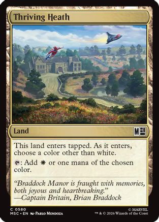 Thriving Heath (MSC-580) - Commander: Marvel Super Heroes Foil