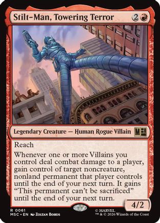 Stilt-Man, Towering Terror (MSC-061) - Commander: Marvel Super Heroes